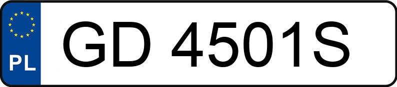 Numer rejestracyjny GD 4501S posiada HYUNDAI ATOS - GD4501S