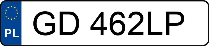 Numer rejestracyjny GD 462LP posiada KIA SORENTO - GD462LP