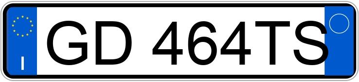 Numer rejestracyjny GD464TS posiada SEAT Arona