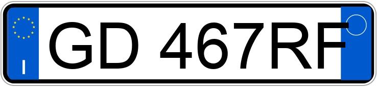 Numer rejestracyjny GD467RF posiada FORD Transit Courier 1as