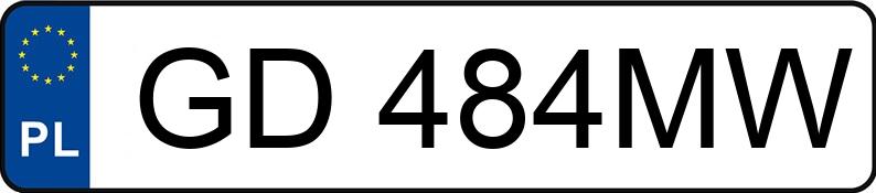 Numer rejestracyjny GD 484MW posiada MERCEDES-BENZ B 180 - GD484MW