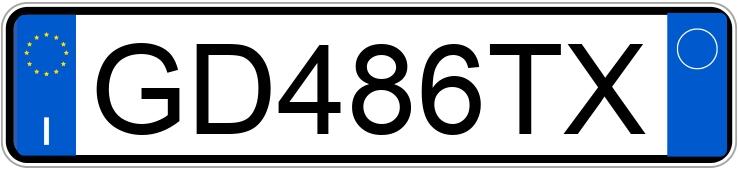Numer rejestracyjny GD486TX posiada FIAT Tipo Numer rejestracyjny GD486TX posiada FIAT Tipo