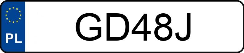 Numer rejestracyjny GD 48J posiada JEEP WILLYS - GD48J Numer rejestracyjny GD 48J posiada JEEP WILLYS - GD48J
