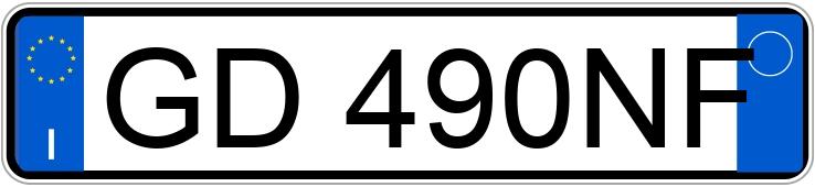 Numer rejestracyjny GD490NF posiada PEUGEOT 2008 2a serie