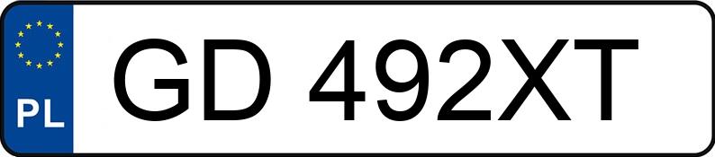 Numer rejestracyjny GD 492XT posiada MERCEDES-BENZ E 220 d MR`16 E6 213 4Matic - GD492XT