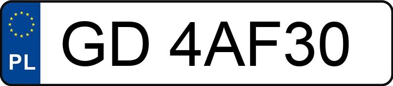 Numer rejestracyjny GD 4AF30 posiada SKODA Superb IV 2.0 TDI MR`24 E6d Sportline - GD4AF30