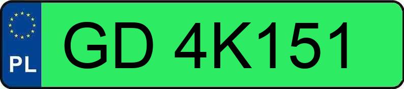 Numer rejestracyjny GD 4K151 posiada BMW iX1 MR`23 U11 xDrive30 65kWh - GD4K151