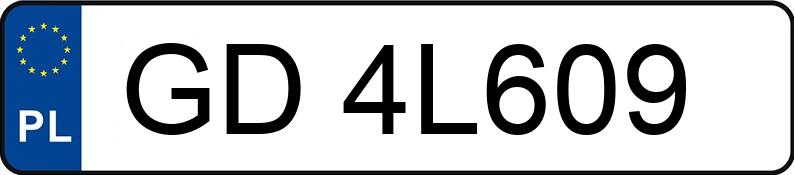 Numer rejestracyjny GD 4L609 posiada AUDI Q3 Sportback MR`20 E6d F3 RS S tronic - GD4L609