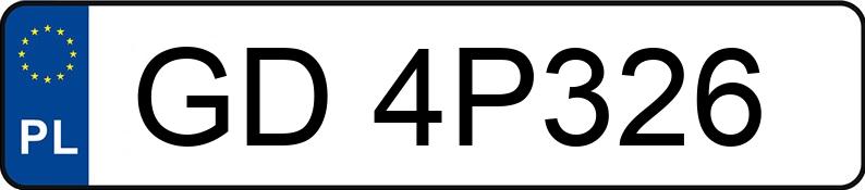 Numer rejestracyjny GD 4P326 posiada CITROEN C3 AIRCROSS - GD4P326