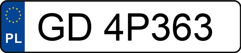 Numer rejestracyjny GD 4P363 posiada VOLKSWAGEN Passat CC MR`08 E5 Passat CC MR`08 E5 - GD4P363 Numer rejestracyjny GD 4P363 posiada VOLKSWAGEN Passat CC MR`08 E5 Passat CC MR`08 E5 - GD4P363