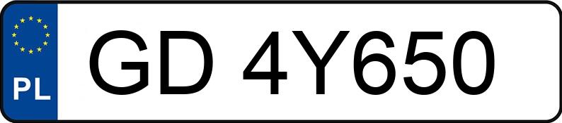 Numer rejestracyjny GD 4Y650 posiada AUDI RS 3 LIMOUSINE - GD4Y650 Numer rejestracyjny GD 4Y650 posiada AUDI RS 3 LIMOUSINE - GD4Y650