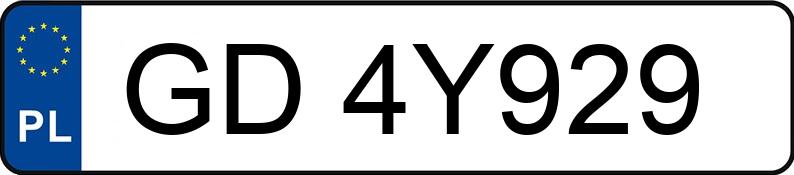Il numero di registrazione GD 4Y929 ha TOYOTA Yaris Cross 1.5 Hybrid Dynamic Force MR`21 E6AP Style 130 FWD e-CVT - GD4Y929