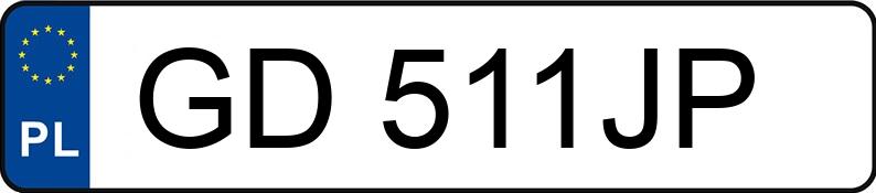 Numer rejestracyjny GD 511JP posiada KIA RIO - GD511JP Numer rejestracyjny GD 511JP posiada KIA RIO - GD511JP
