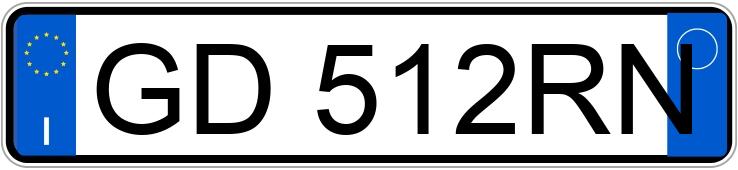 Numer rejestracyjny GD512RN posiada AUDI A6 5a serie Numer rejestracyjny GD512RN posiada AUDI A6 5a serie