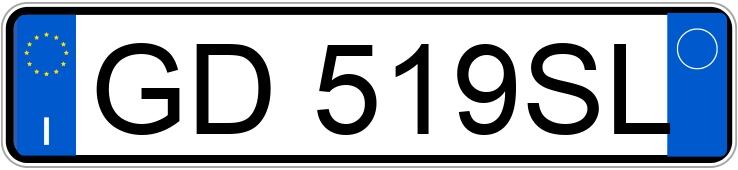 Numer rejestracyjny GD519SL posiada CITROEN C3 3a serie Numer rejestracyjny GD519SL posiada CITROEN C3 3a serie