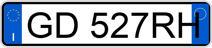 Numer rejestracyjny GD527RH posiada JAGUAR F-Type