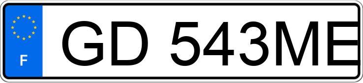 Numer rejestracyjny GD543ME posiada PEUGEOT 5008 Numer rejestracyjny GD543ME posiada PEUGEOT 5008