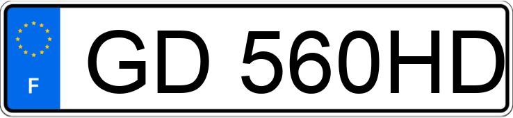Реєстраційний номер GD560HD має PEUGEOT 3008