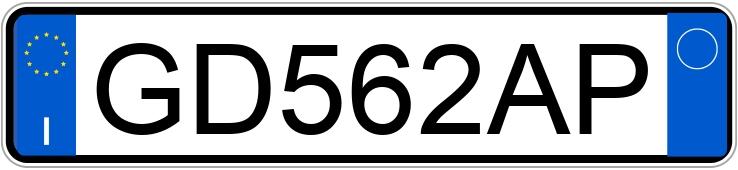 Numer rejestracyjny GD562AP posiada AUDI Q5 2a serie