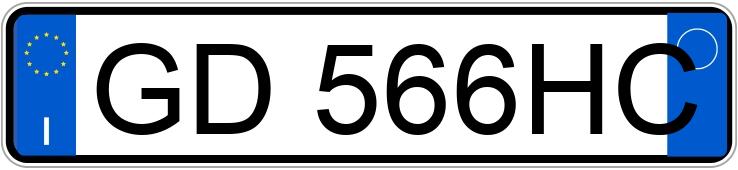 Numer rejestracyjny GD566HC posiada MAZDA MX-5 4a serie