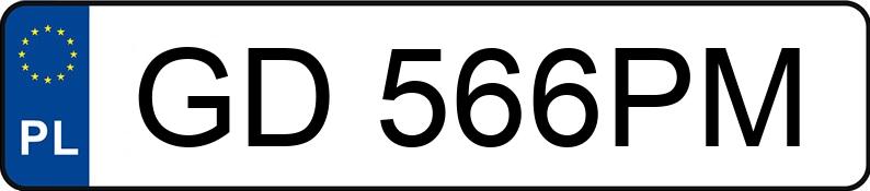 Numer rejestracyjny GD 566PM posiada RENAULT LAGUNA - GD566PM