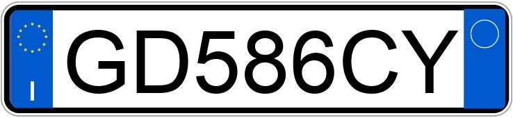 Numer rejestracyjny GD586CY posiada PEUGEOT 208 2a serie Numer rejestracyjny GD586CY posiada PEUGEOT 208 2a serie