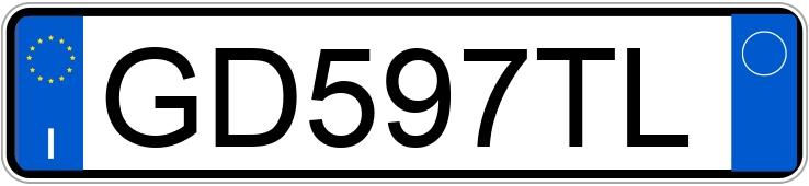 Numer rejestracyjny GD597TL posiada AUDI A4 5a serie Numer rejestracyjny GD597TL posiada AUDI A4 5a serie