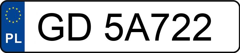 Numer rejestracyjny GD 5A722 posiada OPEL CORSA - GD5A722
