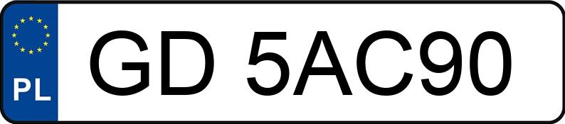 Numer rejestracyjny GD 5AC90 posiada AUDI A3 35 TFSI MR`24 E6e 8Y S line - GD5AC90