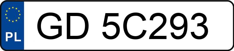 Numer rejestracyjny GD 5C293 posiada VOLKSWAGEN Golf Alltrack 2.0 TSI MR`21 E6 4MOTION DSG - GD5C293