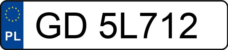 Numer rejestracyjny GD 5L712 posiada VOLKSWAGEN ARTEON - GD5L712