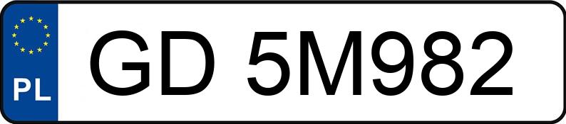 Numer rejestracyjny GD 5M982 posiada BMW M 4 Cabrio 3.0 MR`21 E6d G83 Competition M xDrive M Drivelogic - GD5M982