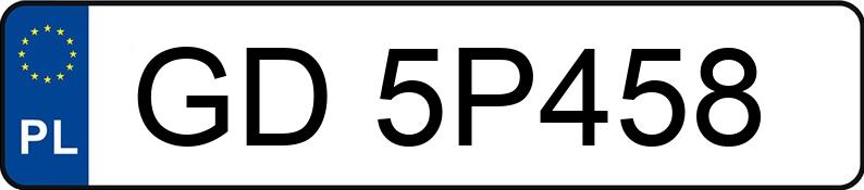 Numer rejestracyjny GD 5P458 posiada FORD Focus 2.0 TDCi MR`11 E5 Edition - GD5P458