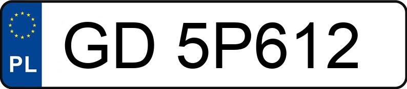 Numer rejestracyjny GD 5P612 posiada HONDA Accord 2.0i MR`06 E4 Sport - GD5P612