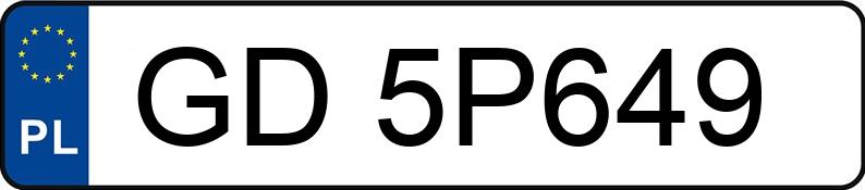 Numer rejestracyjny GD 5P649 posiada BMW 520 Diesel DPF MR`07 E4 E60 520 Diesel DPF MR`07 E4 E60 - GD5P649 Numer rejestracyjny GD 5P649 posiada BMW 520 Diesel DPF MR`07 E4 E60 520 Diesel DPF MR`07 E4 E60 - GD5P649