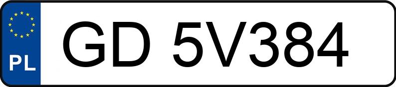 Numer rejestracyjny GD 5V384 posiada SKODA Kamiq 1.0 TSI MR`24 E6 Monte Carlo - GD5V384