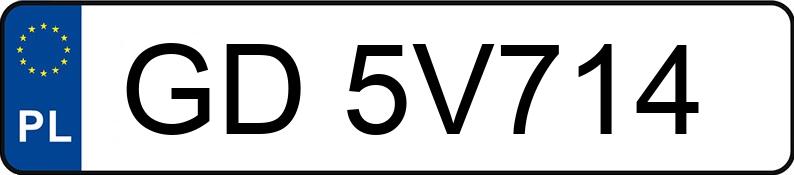 Numer rejestracyjny GD 5V714 posiada BMW 320D - GD5V714 Numer rejestracyjny GD 5V714 posiada BMW 320D - GD5V714