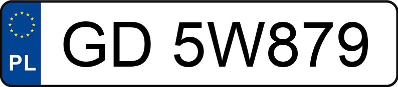 Numer rejestracyjny GD 5W879 posiada AUDI S3 LIMOUSINE - GD5W879 Numer rejestracyjny GD 5W879 posiada AUDI S3 LIMOUSINE - GD5W879