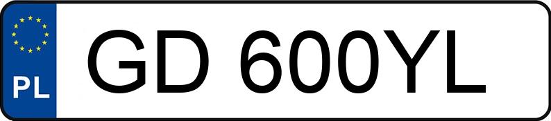 Numer rejestracyjny GD 600YL posiada AUDI Q5 - GD600YL