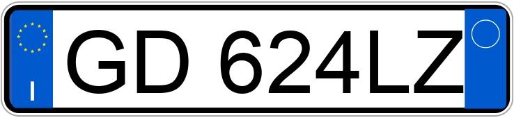 Numer rejestracyjny GD624LZ posiada LANCIA Ypsilon 3a serie Numer rejestracyjny GD624LZ posiada LANCIA Ypsilon 3a serie