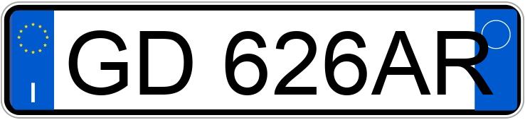 Numer rejestracyjny GD626AR posiada BMW X1 Numer rejestracyjny GD626AR posiada BMW X1