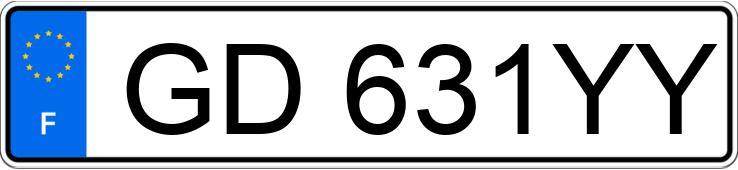 Numer rejestracyjny GD631YY posiada PEUGEOT 2008 II Numer rejestracyjny GD631YY posiada PEUGEOT 2008 II