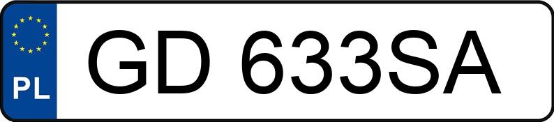 Numer rejestracyjny GD 633SA posiada BMW 330 Coupe CD Kat. MR`02 E3 E46 330 Coupe CD Kat. MR`02 E3 E46 - GD633SA