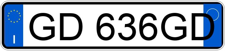 Numer rejestracyjny GD636GD posiada CHRYSLER PT Cruiser