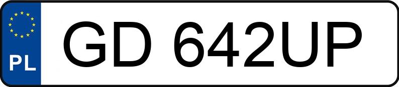 Numer rejestracyjny GD 642UP posiada NISSAN Micra K12 1.4 MR`03 E3 Tekna - GD642UP