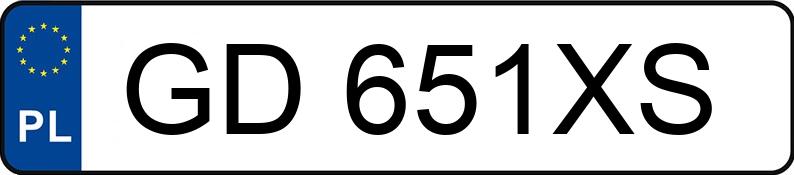 Numer rejestracyjny GD 651XS posiada MINI [BMW] Mini 2.0 MR`14 E6 Cooper S - GD651XS