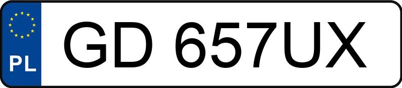 Numer rejestracyjny GD 657UX posiada KRONE AZW 20 20.0t zLTB7/7.15 Mega Box - GD657UX