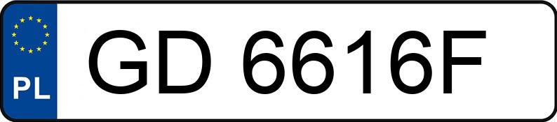 Numer rejestracyjny GD 6616F posiada TOYOTA Corolla 1.4 Diesel MR`04 E4 Terra Polaris MM - GD6616F Numer rejestracyjny GD 6616F posiada TOYOTA Corolla 1.4 Diesel MR`04 E4 Terra Polaris MM - GD6616F