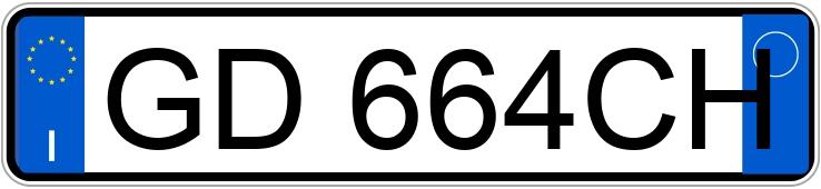 Numer rejestracyjny GD664CH posiada AUDI Q3 2a serie