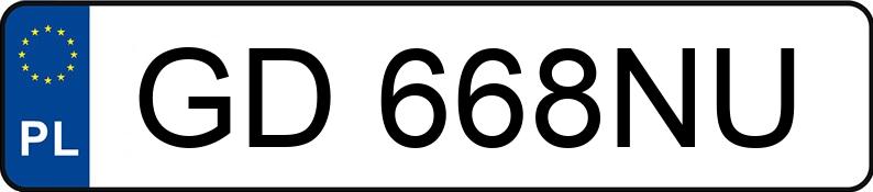 Numer rejestracyjny GD 668NU posiada AUDI A8 - GD668NU